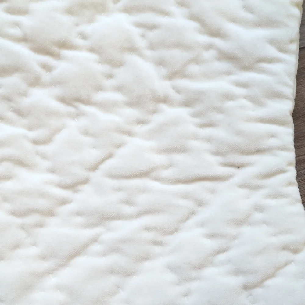 Pottery Barn Holiday Christmas Stockings - Quilted Velvet White Cream‎